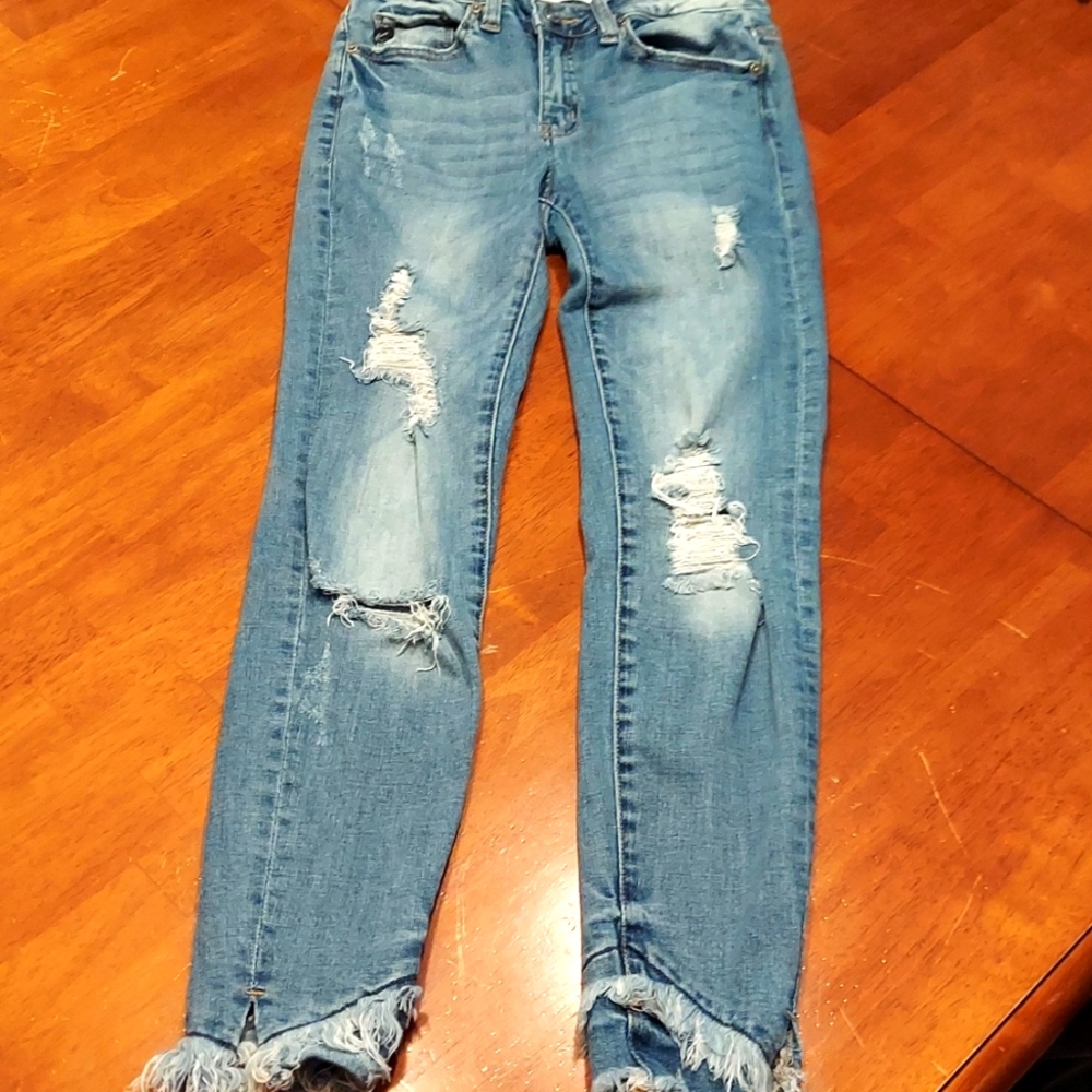 Super cute KanCan ripped jeans. More for juniors than woman.